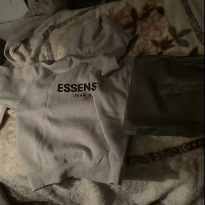 Back Logo Hoodie and Pants customer photo
